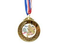 no/no South Korea Map Love Travel Gold Award Winner Medal First Place Ribbon