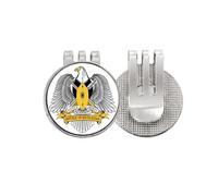 no/no south sudan af national emblem Golf Ball Marker Hat Cap Clip Enamel Magnetic