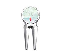 no/no sp begins twenty four solar term Golf Divot Tool Golf Ball Marker Repair Tool