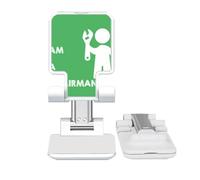 no/no Spanner Repair Job Art Deco Fashion Adjustable Cell Phone Stand Desk Foldable