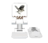 no/no Sparrows Birds Animals Food Fly Adjustable Cell Phone Stand Desk Foldable