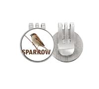 no/no Sparrows Birds Animals Food Wait Golf Ball Marker Hat Cap Clip Enamel Magnetic