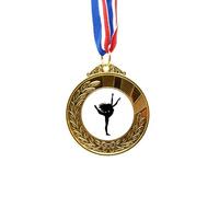 no/no Sports Dance Dancer Performance Art Gold Award Winner Medal First Place Ribbon