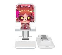 no/no Squirrel Britain Flag Roast Adjustable Cell Phone Stand Desk Foldable