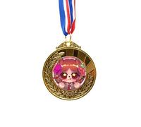 no/no Squirrel Britain Flag Roast Gold Award Winner Medal First Place Ribbon