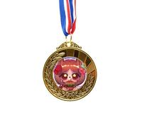 no/no Squirrel Hamburger USA America Gold Award Winner Medal First Place Ribbon
