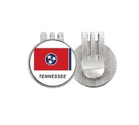 no/no State Flag Contour Golf Ball Marker Hat Cap Clip Enamel Magnetic