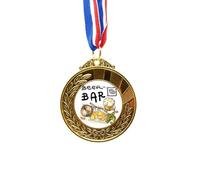 no/no Steak Bar France Toast Beer Gold Award Winner Medal First Place Ribbon