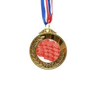 no/no Steak Raw Meat Food Texture Gold Award Winner Medal First Place Ribbon
