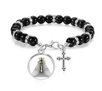 no/no Step Cycle Success Gate Art Deco Fashion Beaded Bracelet Boho Jewelry