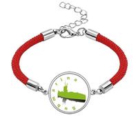 no/no Submarine Sank Underwater Ocean Lucky Red String Bracelet Rope Bracelet Handmade