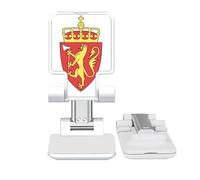 no/no svalbard eu national emblem Adjustable Cell Phone Stand Desk Foldable