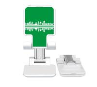 no/no Symbolic Reflection Modern Signs Urban Landscape Adjustable Cell Phone Stand Desk Foldable