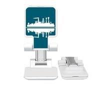 no/no Symbolic Reflections Urban Landscape Architectural Factories Adjustable Cell Phone Stand Desk Foldable