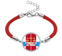 no/no Symmetryâ€‚Inâ€‚Allâ€‚Things Lucky Red String Bracelet Rope Bracelet Handmade