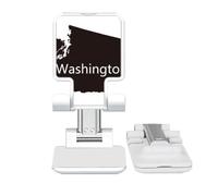 no/no The United States Map Adjustable Cell Phone Stand Desk Foldable