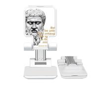 no/no Thinking Plato Greek Teacher Adjustable Cell Phone Stand Desk Foldable