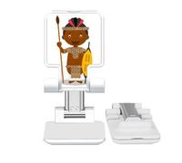 no/no tribe south afcartoon Adjustable Cell Phone Stand Desk Foldable