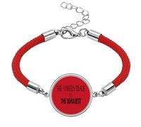 no/no Unseen Blade Deadliest Art Deco Fashion Lucky Red String Bracelet Rope Bracelet Handmade