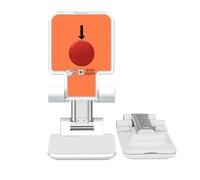 no/no Urgent SOS Semaphore Art Deco Fashion Adjustable Cell Phone Stand Desk Foldable