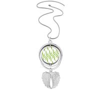 no/no Vegetable Combination Onion Body Pendant Angel Wings Rotating Necklace Jewelry