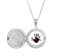 no/no We Are Animals Too Protect Earth Locket Necklace Hold Picture Jewelry Birthday Gift