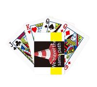 no/no Weâ€‚Travelâ€‚Theâ€‚Sameâ€‚Path Poker Playing Card Tabletop Board Game