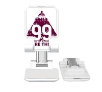 no/no Wealth Poor People Life Art Deco Fashion Adjustable Cell Phone Stand Desk Foldable