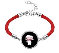 no/no When The Buying Stops The Killing Can Too Lucky Red String Bracelet Rope Bracelet Handmade