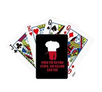 no/no When The Buying Stops The Killing Can Too Poker Playing Card Tabletop Board Game