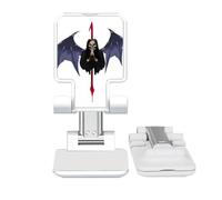 no/no Wing Devil Goth Prayer Art Deco Fashion Adjustable Cell Phone Stand Desk Foldable