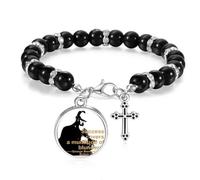 no/no Writer Bernard Shaw Success Failure Beaded Bracelet Boho Jewelry