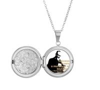 no/no Writer Bernard Shaw Success Failure Locket Necklace Hold Picture Jewelry Birthday Gift