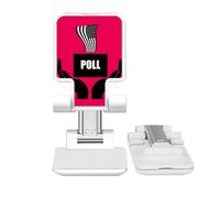 no/no Your Hands Lies Decision Vote Adjustable Cell Phone Stand Desk Foldable