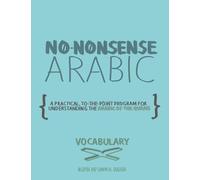 No-Nonsense Arabic Vocabulary