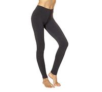 No Nonsense Cotton Leggings for Women, Red, Carbon Grey, S