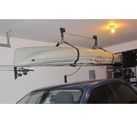 No Nonsense Products Heavy Duty Ceiling Storage Hoist Rack Pulley Garage Shed Workshop Max 40kg Bicycle Kayak Canoe Car Roofbox Ladders Surf Paddle BoardSpace Saver