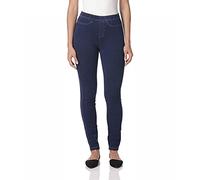 No Nonsense Women's Classic Leggings-Jeggings Real Back Pockets, High Waisted Stretch Jeans, Medium Wash Denim, XL