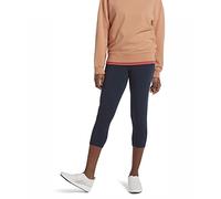 No Nonsense Women's Cotton Blackout Capri Legging Pants, Twilight, M