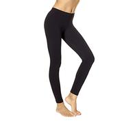 No Nonsense Women's Cotton Legging - Black - XXL