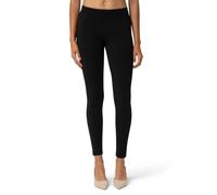 No Nonsense Women's Cotton Legging Hosiery, Black, 1X