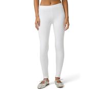 No Nonsense Women's Leggings-Soft Cotton Feel, Comfortable & Perfect for Layering, Gentle Elastic Waistband Pants, White, 3X