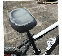 No Nose Bike Seat Wide Large Bicycle Saddle Universal Replacement Soft MTB Pad Black Seat Packs