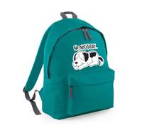 No Not Today Dog Birthday, Christmas, Secret Santa Stocking Filler for Kids-Boys Toddlers Fashion Backpack Back to School Rucksacks Toddler Shoulder Bag Travel Bag. (Emerald Graphite Grey)