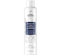 No Nothing Sensitive Super Strong Hairspray for Women, Unscented & Hypoallergenic Finishing Spray for Sensitive Scalp, Extra Strong Hold Hair Spray Women, Humidity & UV Protection, 214g