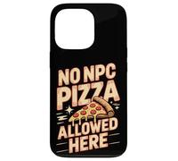 No Npc Pizza Allowed Here Gamer Pizza Meme Case for iPhone 13 Pro