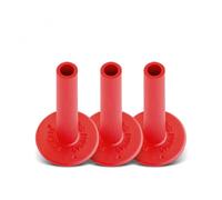No Nuts Cymbal Sleeves 3pk Red