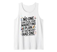 No One Can Steal Your Marketing Plan, Market Specialist Tank Top
