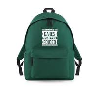 No One Cares You Folded Backpack Rucksack 18L Bag - 42 x 31 x 21cm