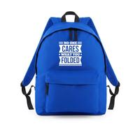 No One Cares You Folded Backpack Rucksack 18L Bag - 42 x 31 x 21cm